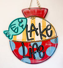Load image into Gallery viewer, Fishin’ Bobber Doorhanger