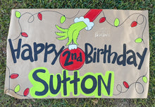 Load image into Gallery viewer, HandPainted Kraft Paper Banner