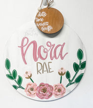 Load image into Gallery viewer, Muted Floral Baby Round