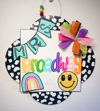 Load image into Gallery viewer, Colorful Composition Interchangeable Doorhanger