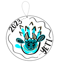 Load image into Gallery viewer, Handprint Ornament — MAKEUP EVENT