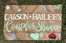 Load image into Gallery viewer, HandPainted Kraft Paper Banner