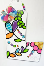 Load image into Gallery viewer, Bright and Colorful Inital Doorhanger