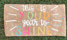 Load image into Gallery viewer, HandPainted Kraft Paper Banner