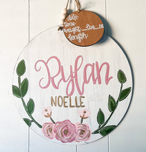 Load image into Gallery viewer, Muted Floral Baby Round