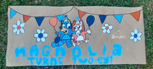 Load image into Gallery viewer, HandPainted Kraft Paper Banner