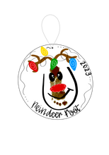 Load image into Gallery viewer, Footprint Ornament — MAKEUP EVENT