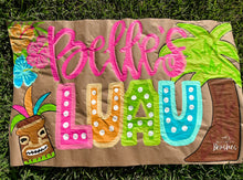 Load image into Gallery viewer, HandPainted Kraft Paper Banner