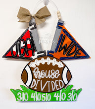 Load image into Gallery viewer, House Divided Sports Doorhanger