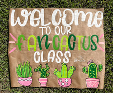 Load image into Gallery viewer, HandPainted Kraft Paper Banner