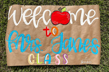 Load image into Gallery viewer, HandPainted Kraft Paper Banner