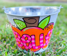 Load image into Gallery viewer, Trick or Treat Halloween Galvanized Bucket