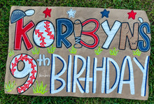 Load image into Gallery viewer, HandPainted Kraft Paper Banner