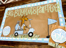 Load image into Gallery viewer, HandPainted Kraft Paper Banner