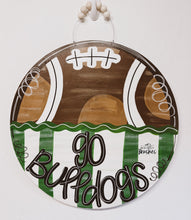 Load image into Gallery viewer, Football Team Round Doorhanger