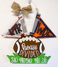Load image into Gallery viewer, House Divided Sports Doorhanger