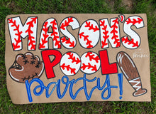 Load image into Gallery viewer, HandPainted Kraft Paper Banner