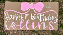 Load image into Gallery viewer, HandPainted Kraft Paper Banner