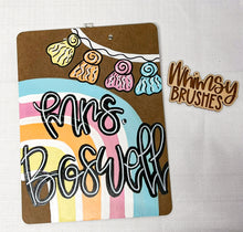 Load image into Gallery viewer, HandPainted Clip Boards