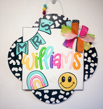 Load image into Gallery viewer, Colorful Composition Interchangeable Doorhanger