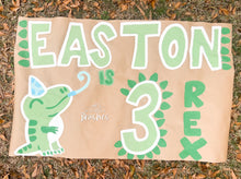 Load image into Gallery viewer, HandPainted Kraft Paper Banner