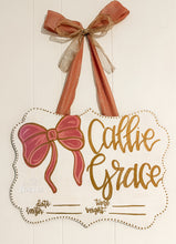 Load image into Gallery viewer, Bow Quatre Le Foil Doorhanger
