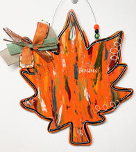 Load image into Gallery viewer, MultiColor Leaf Doorhanger
