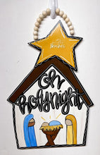 Load image into Gallery viewer, Holy Night Manger Doorhanger