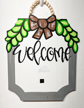 Load image into Gallery viewer, Leafy Bow Wreath Interchangeable Doorhanger