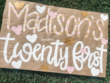 Load image into Gallery viewer, HandPainted Kraft Paper Banner