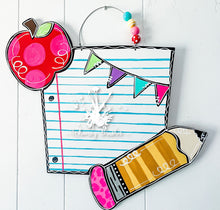 Load image into Gallery viewer, Teacher Notepad Doorhanger