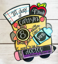 Load image into Gallery viewer, About Me Back 2 School Board