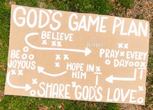 Load image into Gallery viewer, HandPainted Kraft Paper Banner