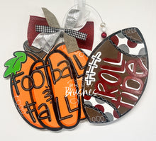 Load image into Gallery viewer, Football and Fall Doorhanger