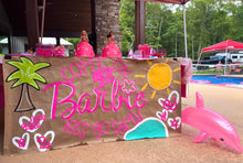 Load image into Gallery viewer, HandPainted Kraft Paper Banner