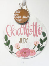 Load image into Gallery viewer, Muted Floral Baby Round