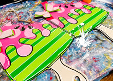 Load image into Gallery viewer, Watermelon Drip Popsicle Doorhanger
