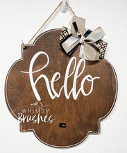 Load image into Gallery viewer, Hello Bubble Plaque Interchangeable Base