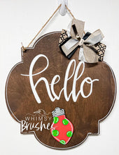 Load image into Gallery viewer, Hello Bubble Plaque Interchangeable Base