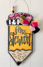 Load image into Gallery viewer, Funky Pencil Doorhanger