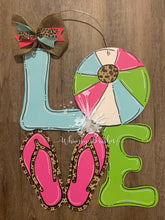 Load image into Gallery viewer, LOVE Summer Doorhanger