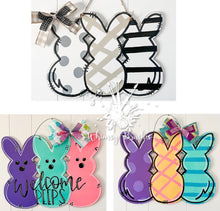 Load image into Gallery viewer, Peep Trio Doorhanger