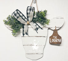 Load image into Gallery viewer, Cow Doorhanger