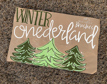 Load image into Gallery viewer, HandPainted Kraft Paper Banner