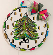 Load image into Gallery viewer, Whimsical Tree Round Doorhanger