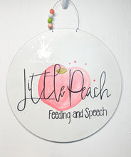 Load image into Gallery viewer, Custom Round Business Logo Doorhanger