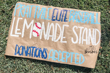 Load image into Gallery viewer, HandPainted Kraft Paper Banner