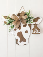 Load image into Gallery viewer, Cow Doorhanger