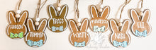 Load image into Gallery viewer, Bunny Easter Basket Name Tag