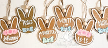 Load image into Gallery viewer, Bunny Easter Basket Name Tag
